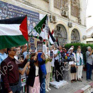 Sit-in de solidarité à Alger pour dénoncer l'assassinat de journalistes palestiniens par l'occupant sioniste