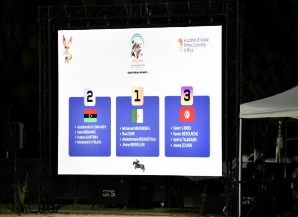 (JAS-2025) : 5 médailles dont 4 en or pour l’équipe d’Algérie d'Equitation