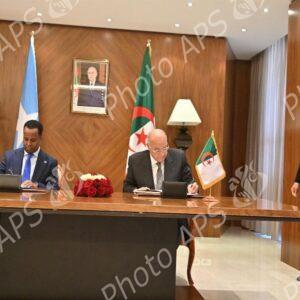 Algérie/Somalie : signature de 03 mémorandums d'entente