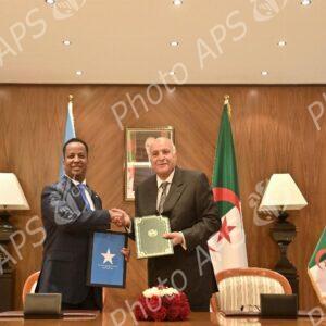 Algérie/Somalie : signature de 03 mémorandums d'entente