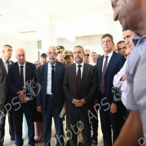 Le ministre de l'Education inspecte nombre de projets de réalisation d'établissements scolaires à Alger