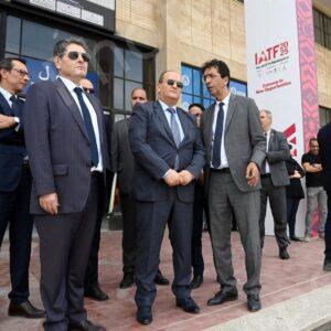ATF 2025 : le Premier ministre par intérim s'enquiert des derniers préparatifs au Palais des expositions