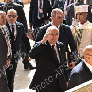 4e édition de l'IATF: Arrivée du président de la République au CIC pour présider la cérémonie d'ouveture