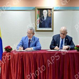 Algérie-Venezuela : Signature de plusieurs protocoles d'accord couvrant divers secteurs