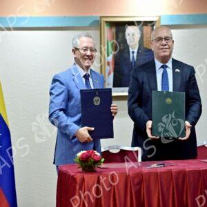 Algérie-Venezuela : Signature de plusieurs protocoles d'accord couvrant divers secteurs