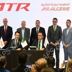 Air Algérie: signature d'un accord pour l'acquisition de 16 avions ATR