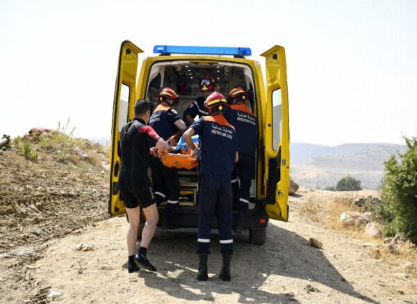 Constantine : simulation d'une opération de sauvetage d’un noyé dans un bassin d’eau à Aïn Smara