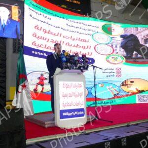 Oran :  coup d'envoi des finales du Championnat national scolaire des sports collectifs