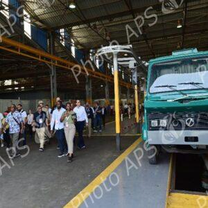 IATF : Une délégation africaine en visite de terrain à plusieurs unités industrielles