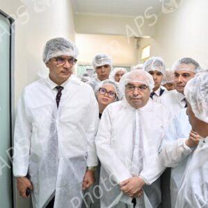 Alger : visite de travail et d'inspection du ministre de l'Industrie pharmaceutique