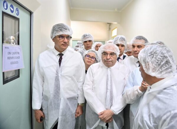 Alger : visite de travail et d'inspection du ministre de l'Industrie pharmaceutique
