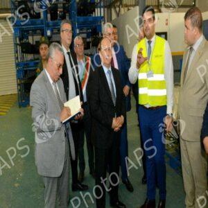 Oran : visite de travail et d'inspection du ministre de l'Industrie