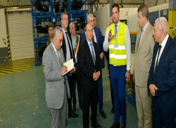 Oran : visite de travail et d'inspection du ministre de l'Industrie