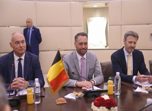 Le ministre des Affaires étrangères reçoit son homologue belge