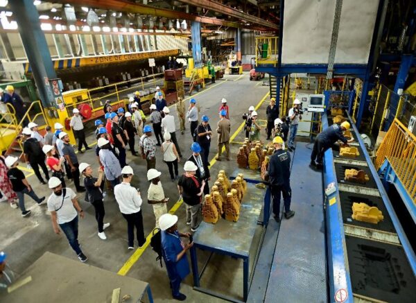 IATF : Une délégation africaine en visite de terrain à plusieurs unités industrielles