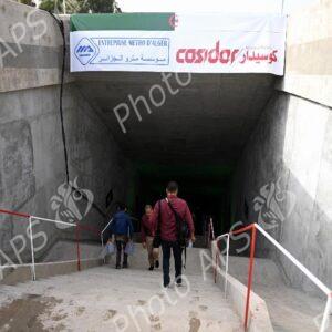 Métro d'Alger: lancement des travaux d'aménagement et de mise en système global des lignes El Harrach-aéroport international Houari Boumediene et Ain Naadja-Baraki