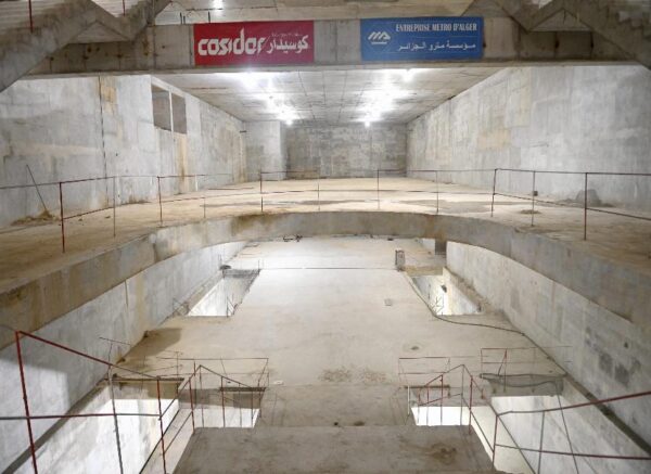 Métro d'Alger: lancement des travaux d'aménagement et de mise en système global des lignes El Harrach-aéroport international Houari Boumediene et Ain Naadja-Baraki