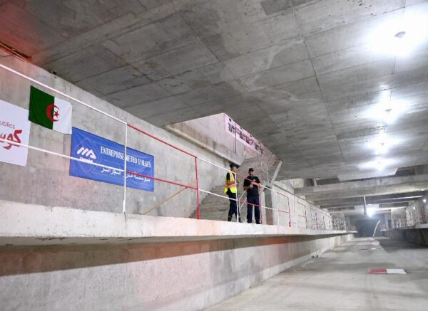 Métro d'Alger: lancement des travaux d'aménagement et de mise en système global des lignes El Harrach-aéroport international Houari Boumediene et Ain Naadja-Baraki