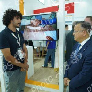 IATF 2025 : M. Baddari visite le pavillon algérien à la Foire commerciale intra-africaine