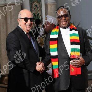 Le président de la République réserve un accueil officiel à son homologue zimbabwéen