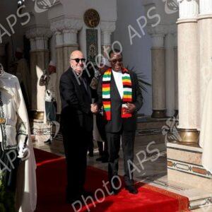 Le président de la République réserve un accueil officiel à son homologue zimbabwéen