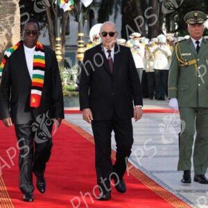 Le président de la République réserve un accueil officiel à son homologue zimbabwéen