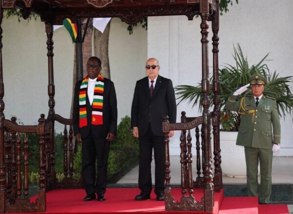 Le président de la République réserve un accueil officiel à son homologue zimbabwéen