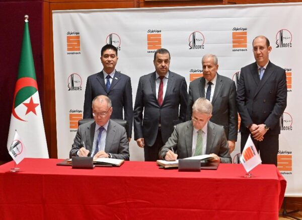 Sonatrach : signature d'un accord de principe avec la société chinoise Sinopec pour l'évaluation et le développement des bassins de Gourara et de Berkine-est