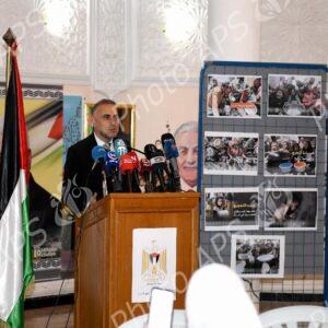 Conférence de presse de l'ambassadeur de l'Etat de Palestine en Algérie