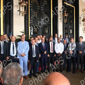 APN : les groupes parlementaires organisent un sit-in de solidarité avec le peuple palestinien