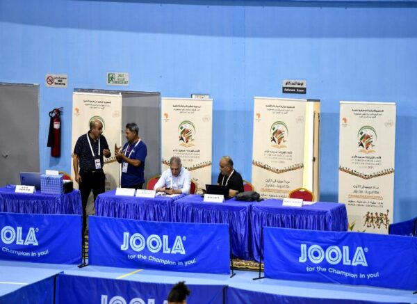 JSA 2025 : début des épreuves du premier tour de la phase de groupes du tournoi de tennis de table individuel