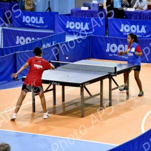 JSA 2025 : début des épreuves du premier tour de la phase de groupes du tournoi de tennis de table individuel