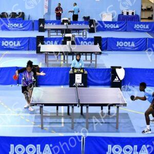 JSA 2025 : début des épreuves du premier tour de la phase de groupes du tournoi de tennis de table individuel