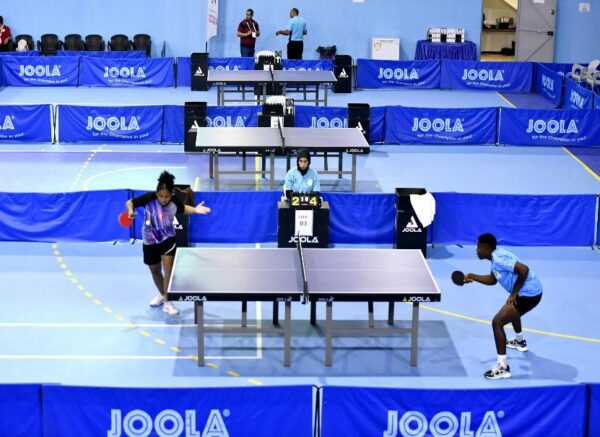 JSA 2025 : début des épreuves du premier tour de la phase de groupes du tournoi de tennis de table individuel