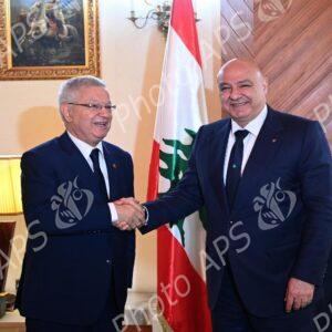 Le Président libanais reçoit le président du Conseil de la nation