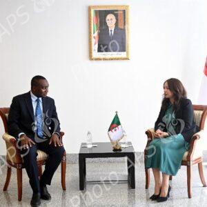 Mme Mansouri reçoit le directeur de l'Afreximbank