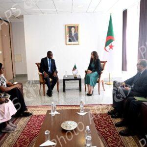 Mme Mansouri reçoit le directeur de l'Afreximbank