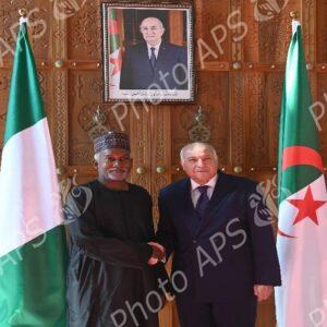 Le ministre des Affaires étrangères reçoit son homologue de la République fédérale du Nigeria