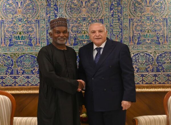 Le ministre des Affaires étrangères reçoit son homologue de la République fédérale du Nigeria