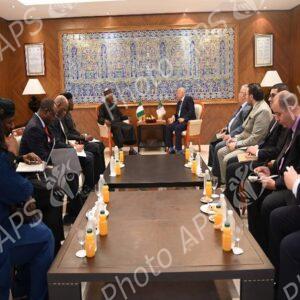 Le ministre des Affaires étrangères reçoit son homologue de la République fédérale du Nigeria