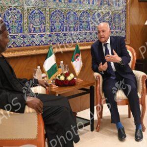 Le ministre des Affaires étrangères reçoit son homologue de la République fédérale du Nigeria