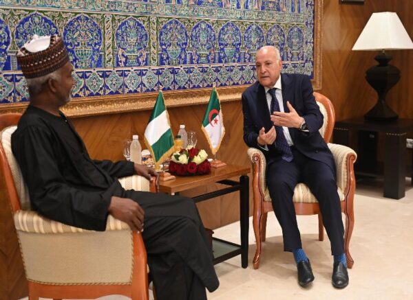 Le ministre des Affaires étrangères reçoit son homologue de la République fédérale du Nigeria