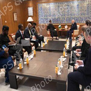 Le ministre des Affaires étrangères reçoit son homologue de la République fédérale du Nigeria