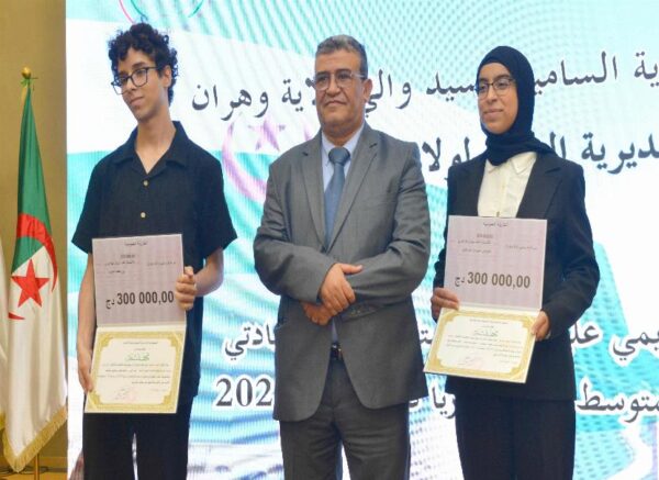 Oran : cérémonie en l'honneur des lauréats du BEM et du BAC