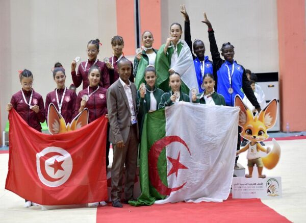 JSA 2025 : 22 médailles dont 10 en or pour l’Algérie en gymnastique artistique