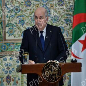 Le président Tebboune anime conjointement une conférence de presse avec son homologue libanais