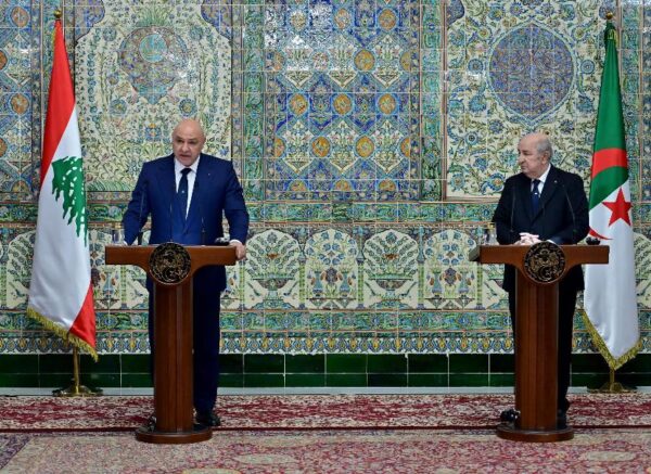 Le président Tebboune anime conjointement une conférence de presse avec son homologue libanais