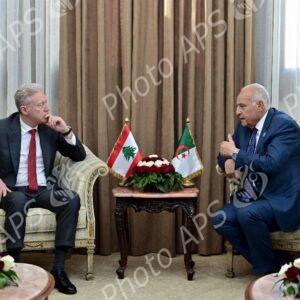 Algérie-Liban : le ministre des Affaires étrangères s'entretient avec son homologue libanais