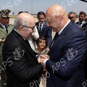 Le président de la République accueille son homologue libanais