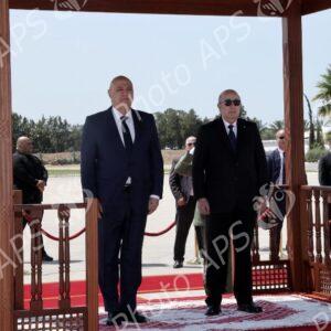 Le président de la République accueille son homologue libanais